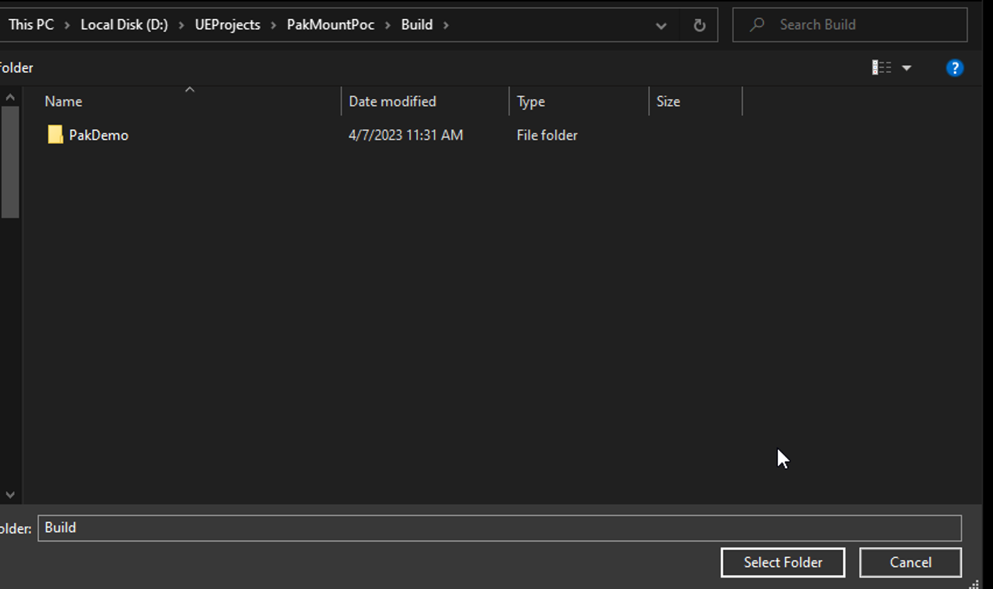 Choosing the package output directory